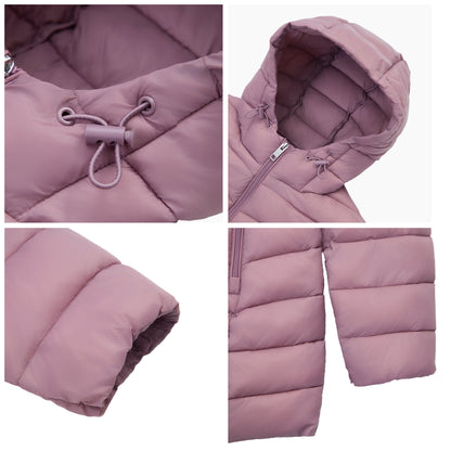 Women's Ultra Light Packable Long Puffer Jacket Coats & Jackets Rokka & Rolla