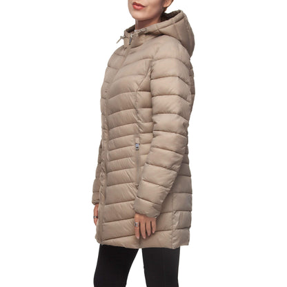 Women's Ultra Light Packable Long Puffer Jacket Coats & Jackets Rokka & Rolla
