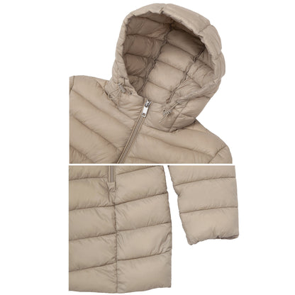 Women's Ultra Light Packable Long Puffer Jacket Coats & Jackets Rokka & Rolla
