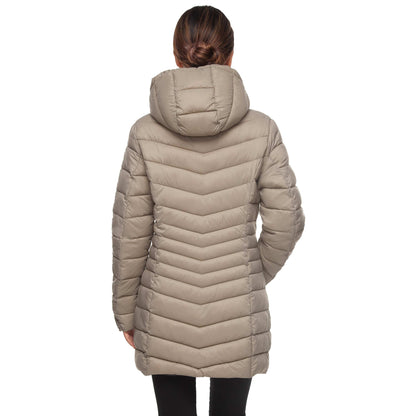 Women's Ultra Light Packable Long Puffer Jacket Coats & Jackets Rokka & Rolla