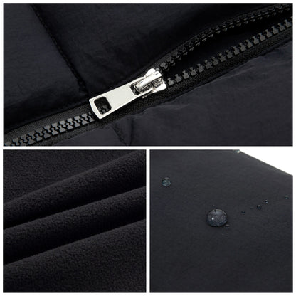 Women's Winter Puffer Jacket Cinch Waist Fleece Hood Parka Coat - Black Coats & Jackets Rokka&Rolla