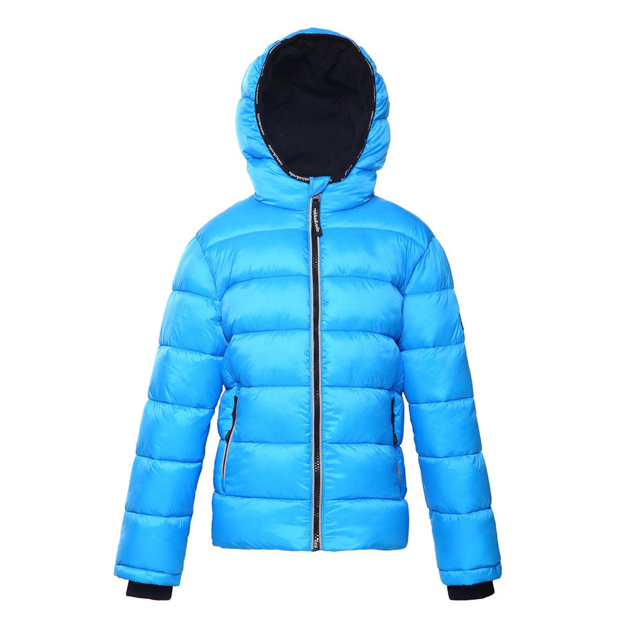 Boys' Heavyweight Puffer Jacket Bubble Coat Coats & Jackets XS (4-5) / Cool Blue Rokka & Rolla