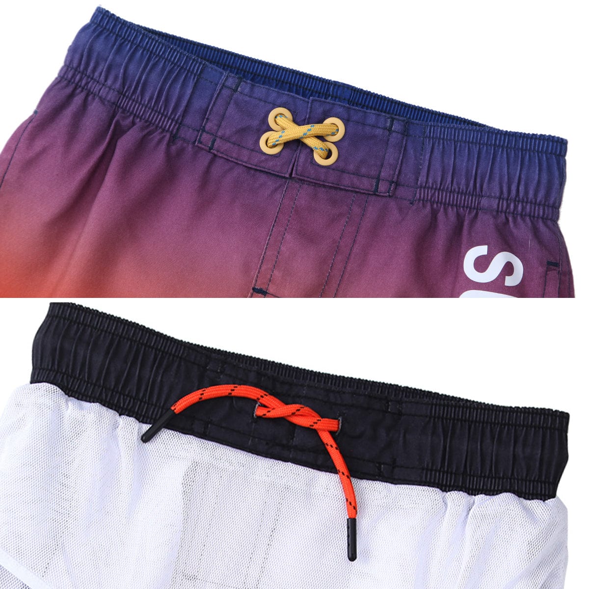 Boys' Quick Dry Mesh Lined Swim Trunks Swimwear Rokka & Rolla