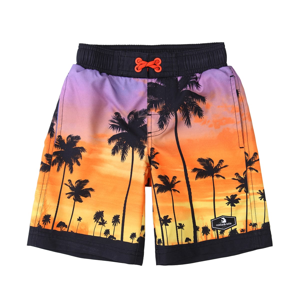 Boys' Quick Dry Mesh Lined Swim Trunks Swimwear Rokka & Rolla