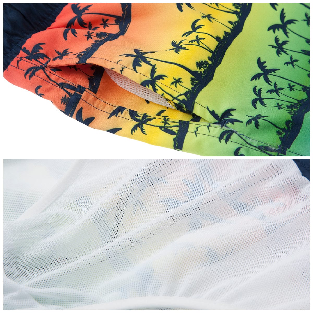 Boys' Quick Dry Mesh Lined Swim Trunks Swimwear Rokka & Rolla