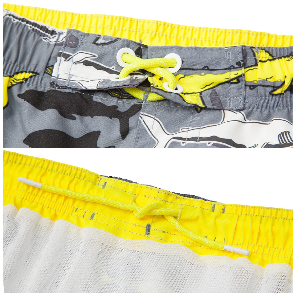 Boys' Quick Dry Mesh Lined Swim Trunks Swimwear Rokka & Rolla
