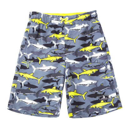 Boys' Quick Dry Mesh Lined Swim Trunks Swimwear Rokka & Rolla