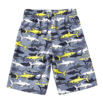 Boys' Quick Dry Mesh Lined Swim Trunks Swimwear Rokka & Rolla
