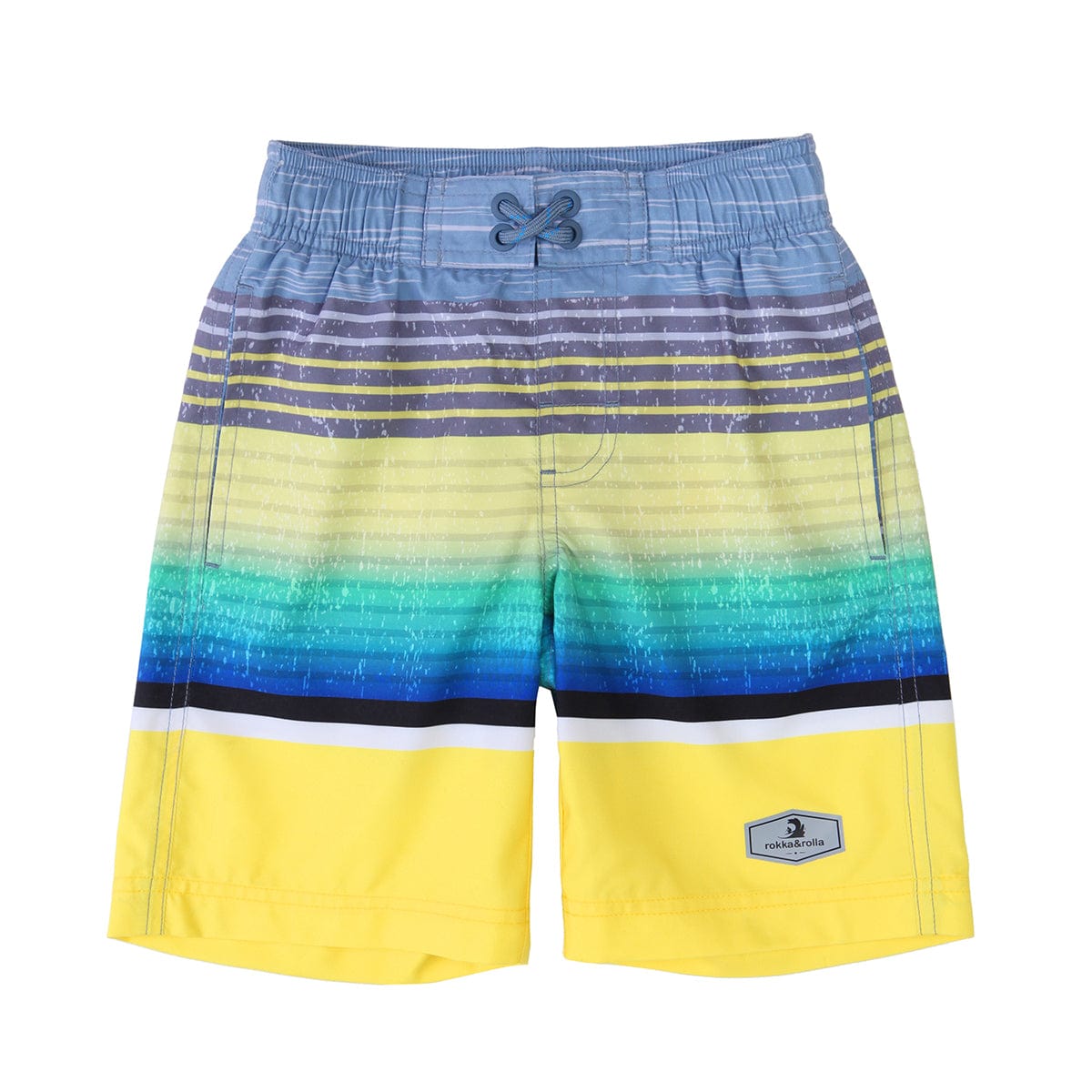 Boys' Quick Dry Mesh Lined Swim Trunks Swimwear Rokka & Rolla