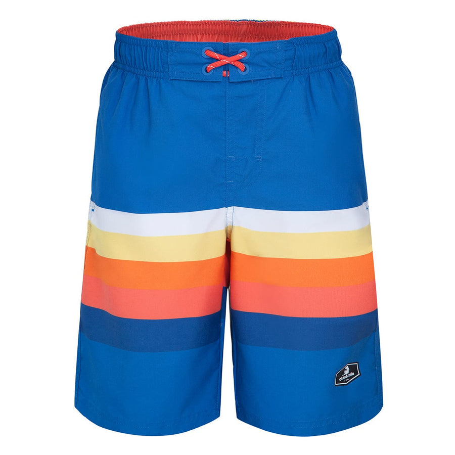 Boys' Quick Dry Mesh Lined Swim Trunks Swimwear XS (4-5) / Tropical Burst Rokka & Rolla