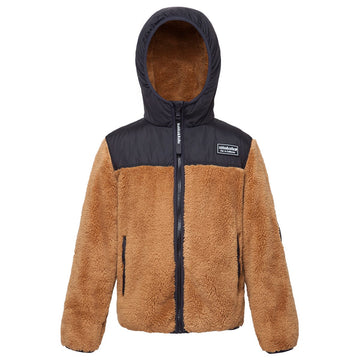 Boys' Sherpa Fleece Lined Jacket XS / Mocha Bear Rokka & Rolla