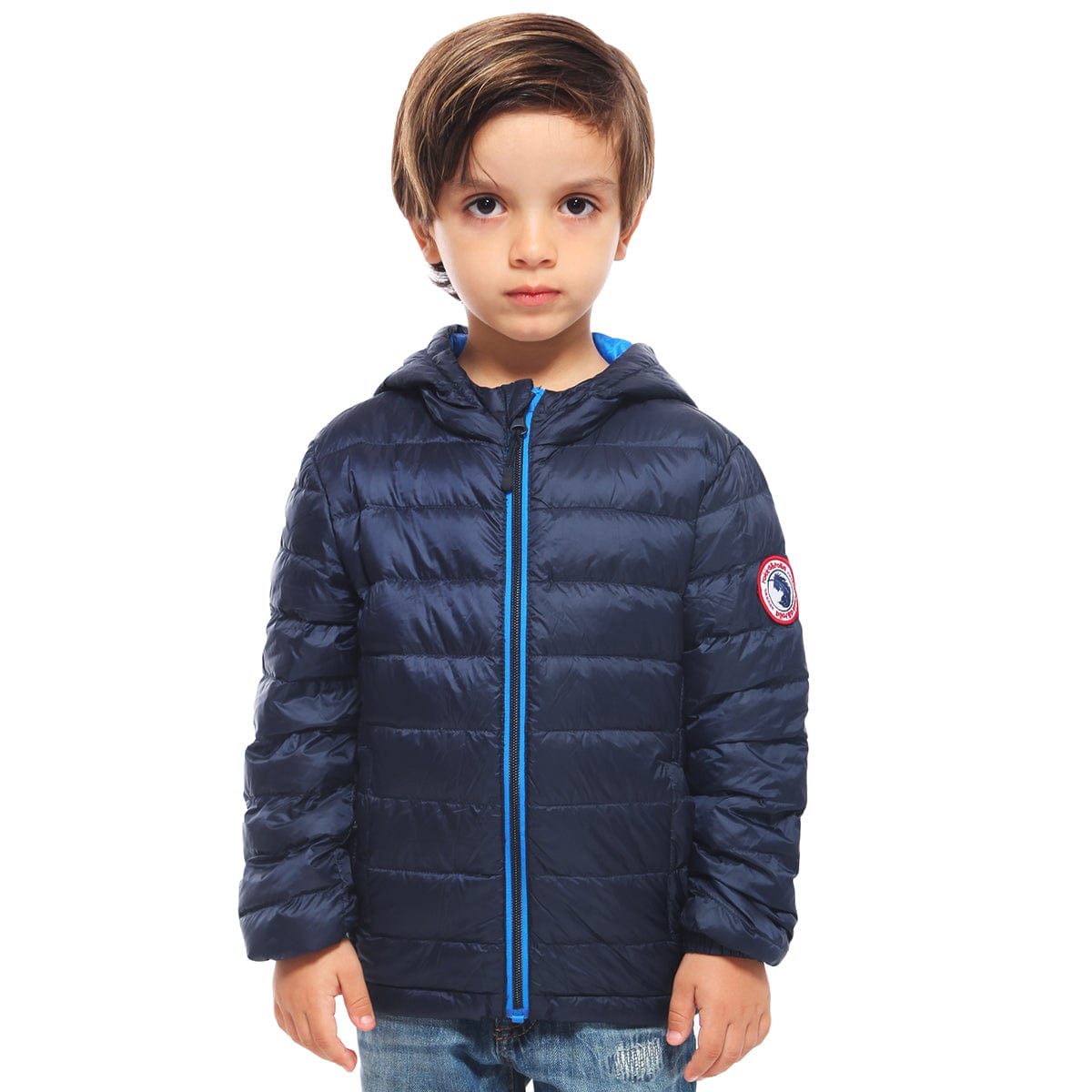 Boys' Ultra Light Packable Down Puffer Jacket Rokka & Rolla