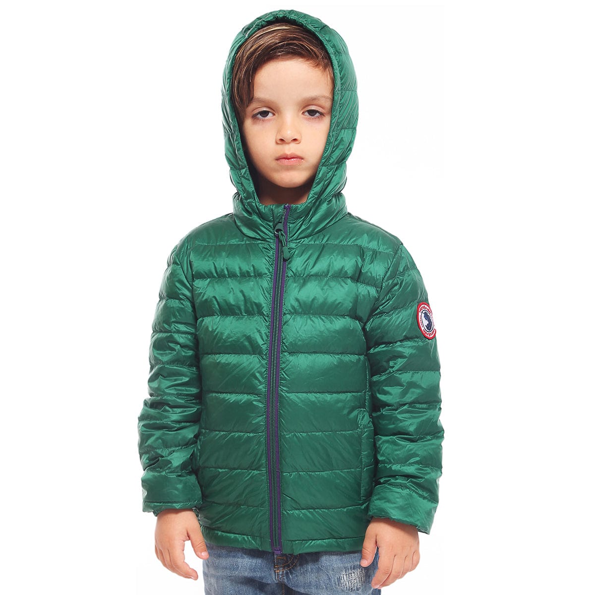 Boys' Ultra Light Packable Down Puffer Jacket Rokka & Rolla