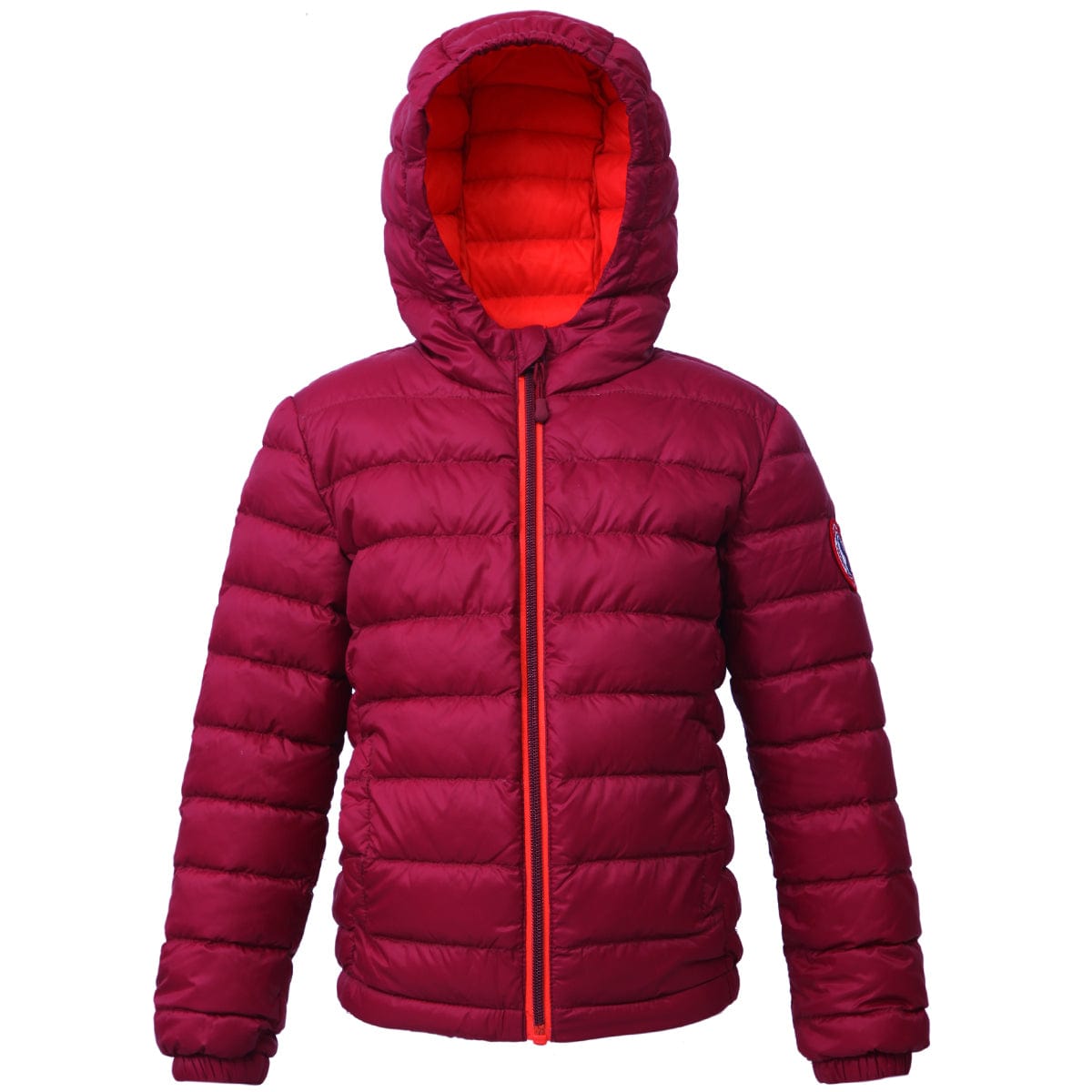 Boys' Ultra Light Packable Down Puffer Jacket XS / Burgundy Rokka & Rolla