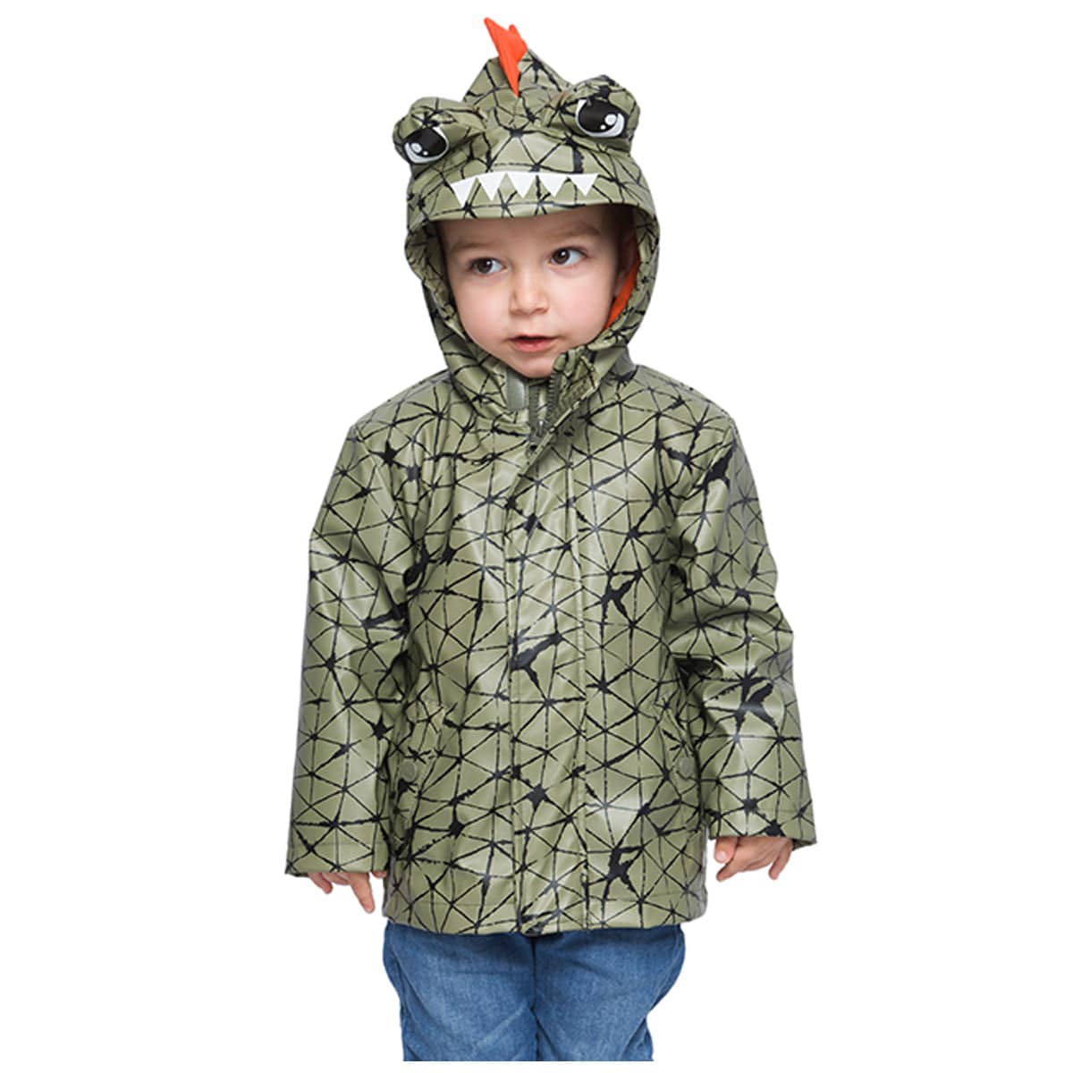Boys' Waterproof Rubber Slicker Rain Jacket Rain Suits Rokka & Rolla