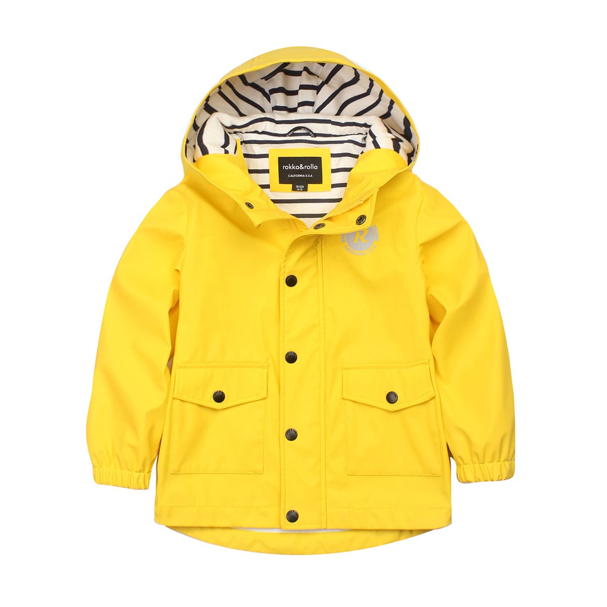 Boys' Waterproof Rubber Slicker Rain Jacket Rain Suits Rokka & Rolla