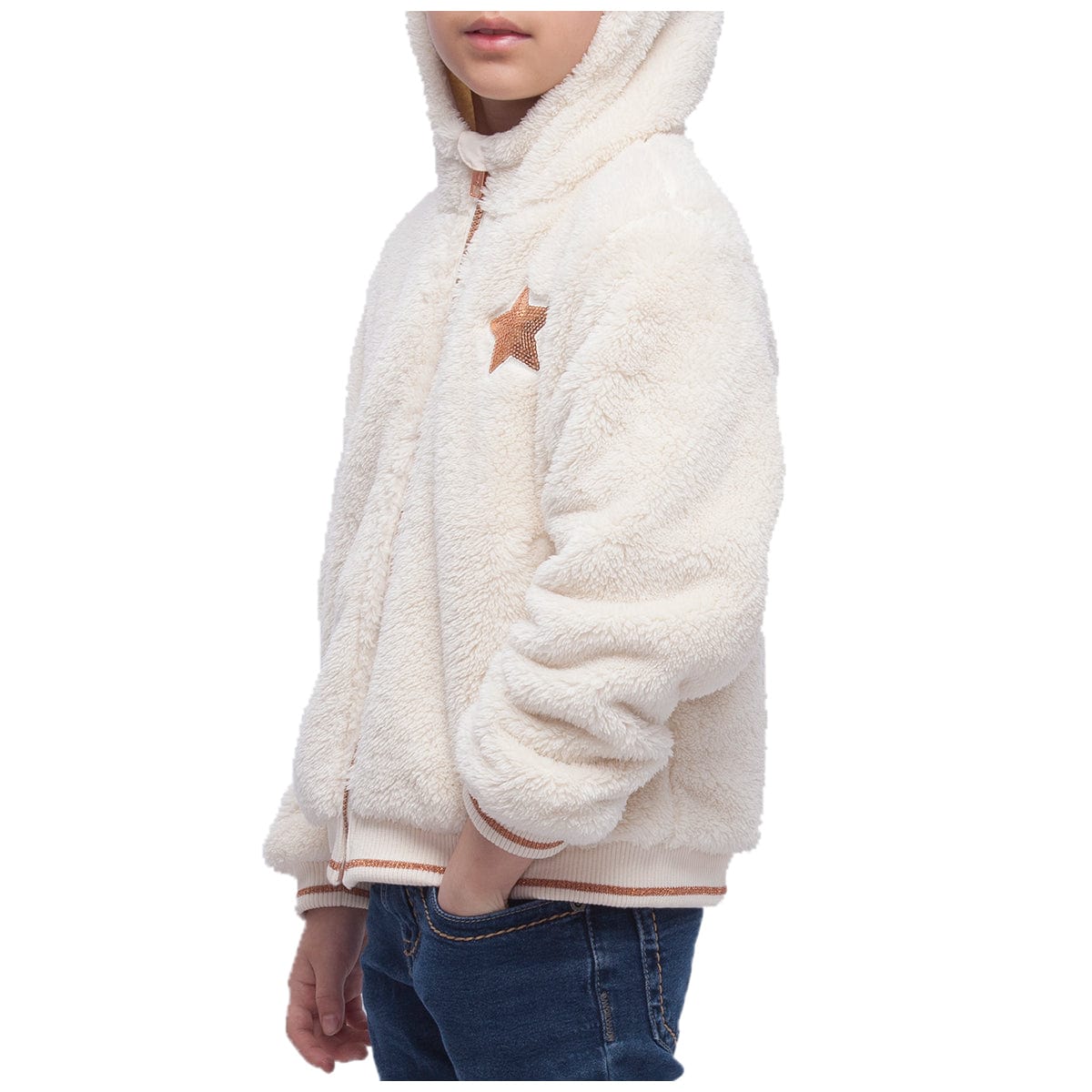 Girl's Sherpa Fleece Lined Jacket Rokka & Rolla