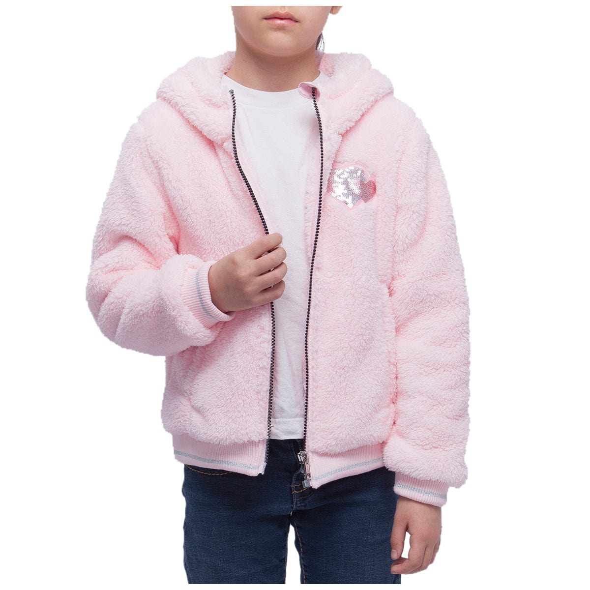 Girl's Sherpa Fleece Lined Jacket Rokka & Rolla