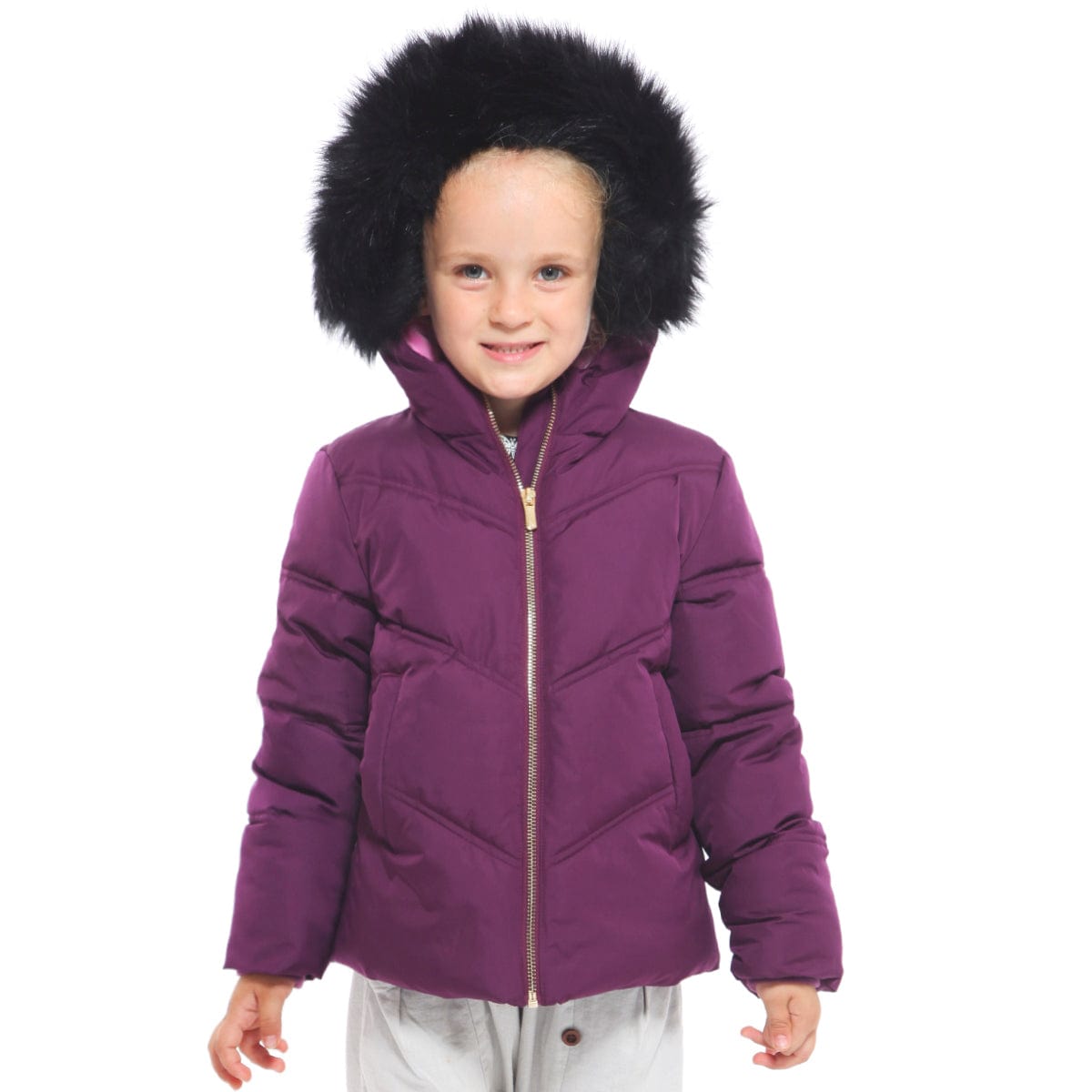 Girls' Heavyweight Puffer Jacket Bubble Coat Rokka & Rolla