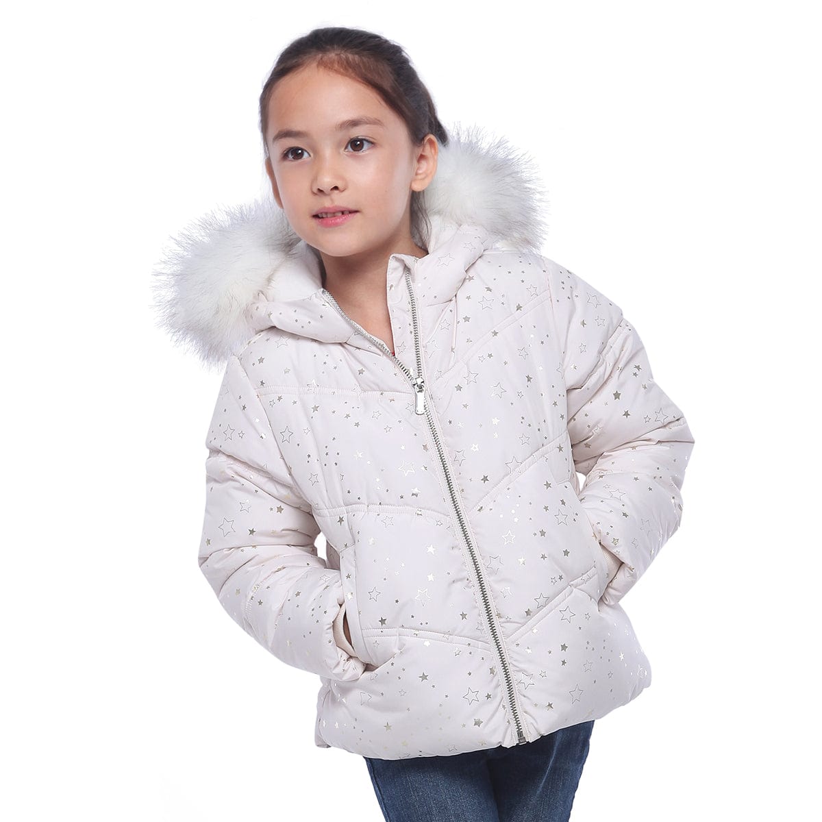 Girls' Heavyweight Puffer Jacket Bubble Coat Rokka & Rolla