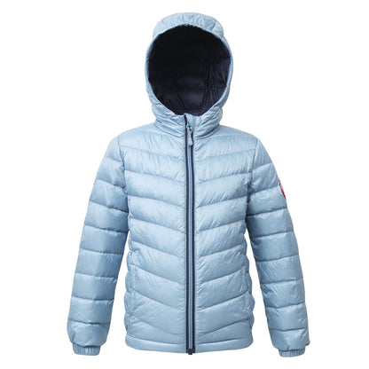 Girls' Ultra Light Packable Down Puffer Jacket XS (4-5) / Blue Fog Rokka & Rolla