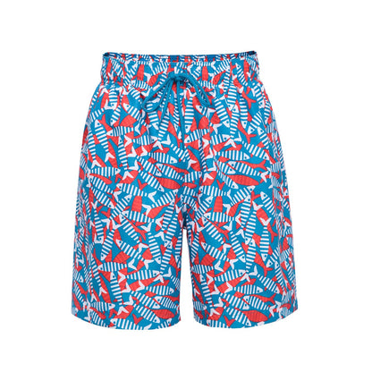 Men's Quick Dry Mesh Lined Swim Trunks S / Aquafish Rokka & Rolla