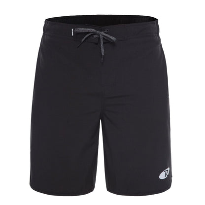 Men's Quick Dry Mesh Lined Swim Trunks Swimwear S / Black Rokka & Rolla