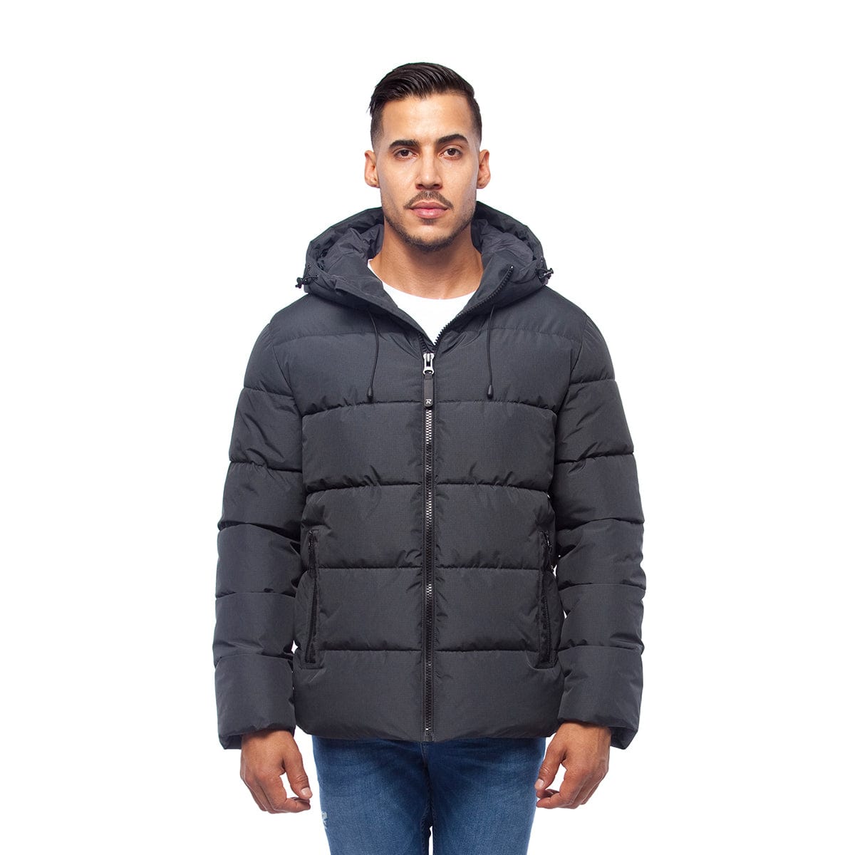 Men s Thermal Reflective Heavy Puffer Jacket Rokka Rolla