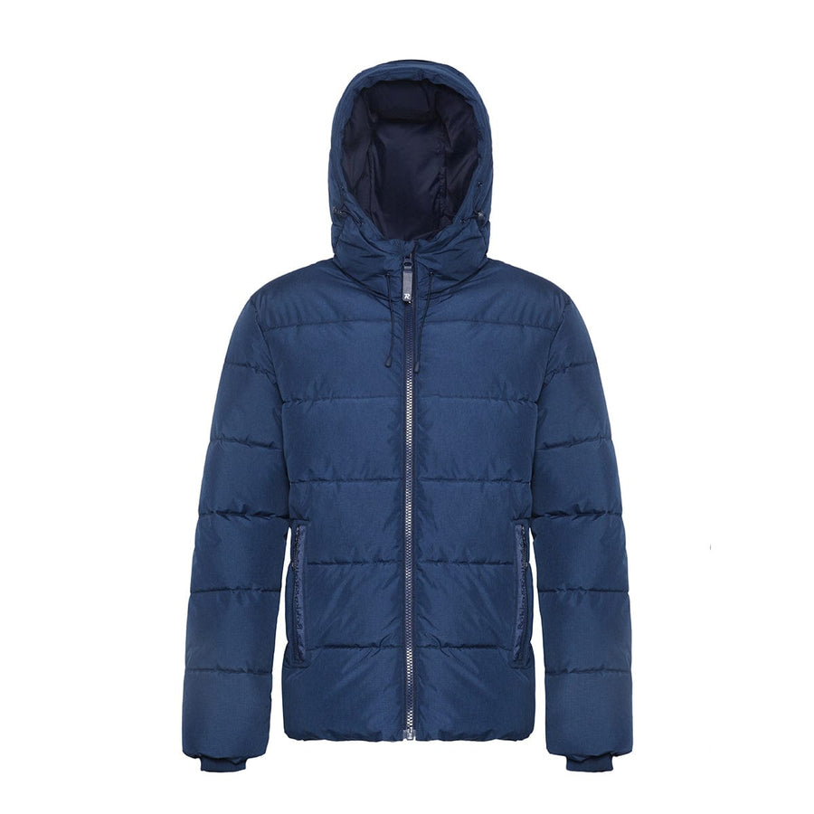 Men's Thermal Reflective Heavy Puffer Jacket S / Blue Cove Rokka & Rolla