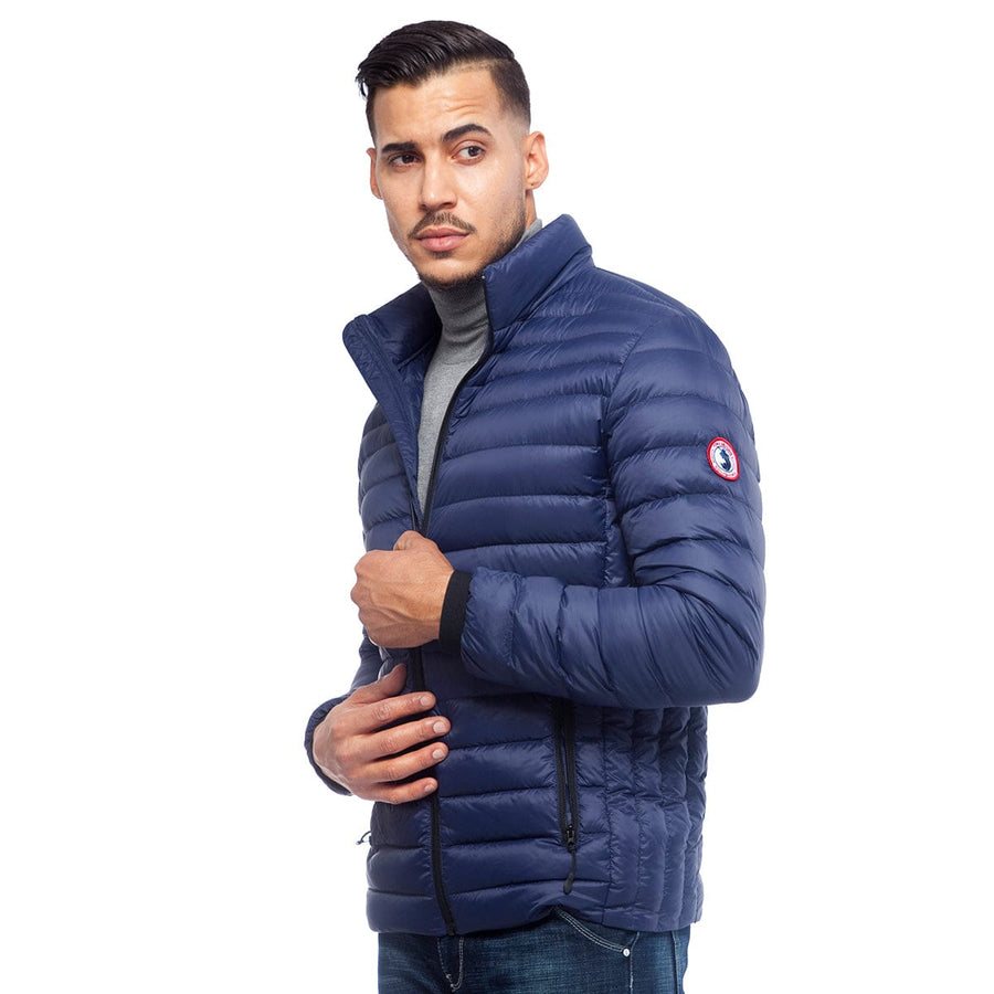 Men's Ultra Light Packable Down Puffer Jacket Rokka & Rolla