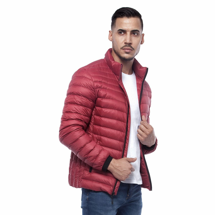 Men's Ultra Light Packable Down Puffer Jacket | Rokka&Rolla