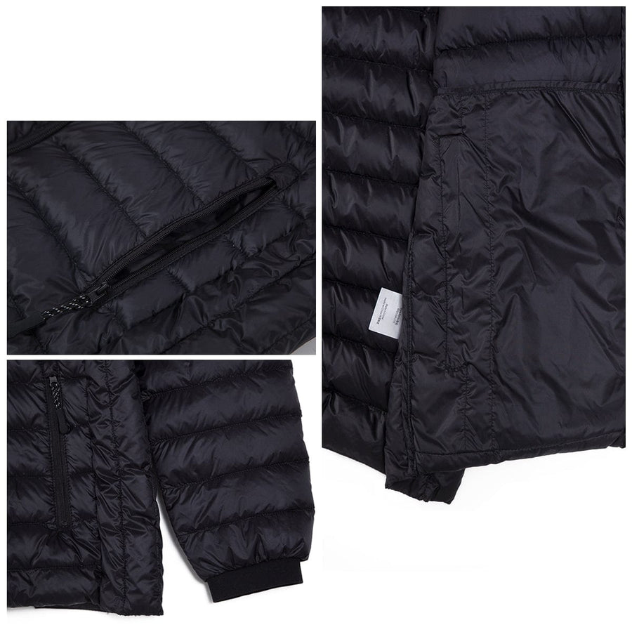 Men's Ultra Light Packable Down Puffer Jacket Rokka & Rolla
