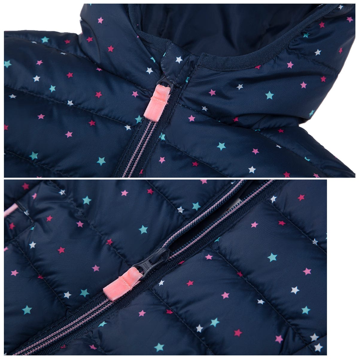 Toddler Girls' Lightweight Puffer Jacket Baby & Toddler Outerwear Rokka & Rolla