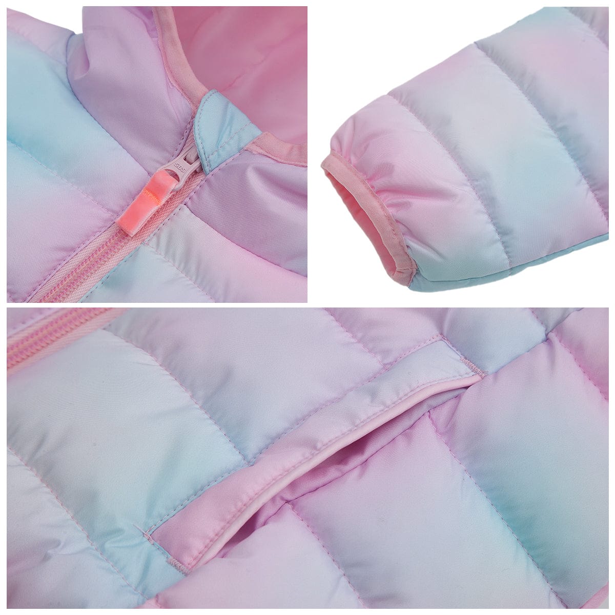 Toddler Girls' Lightweight Puffer Jacket Baby & Toddler Outerwear Rokka & Rolla