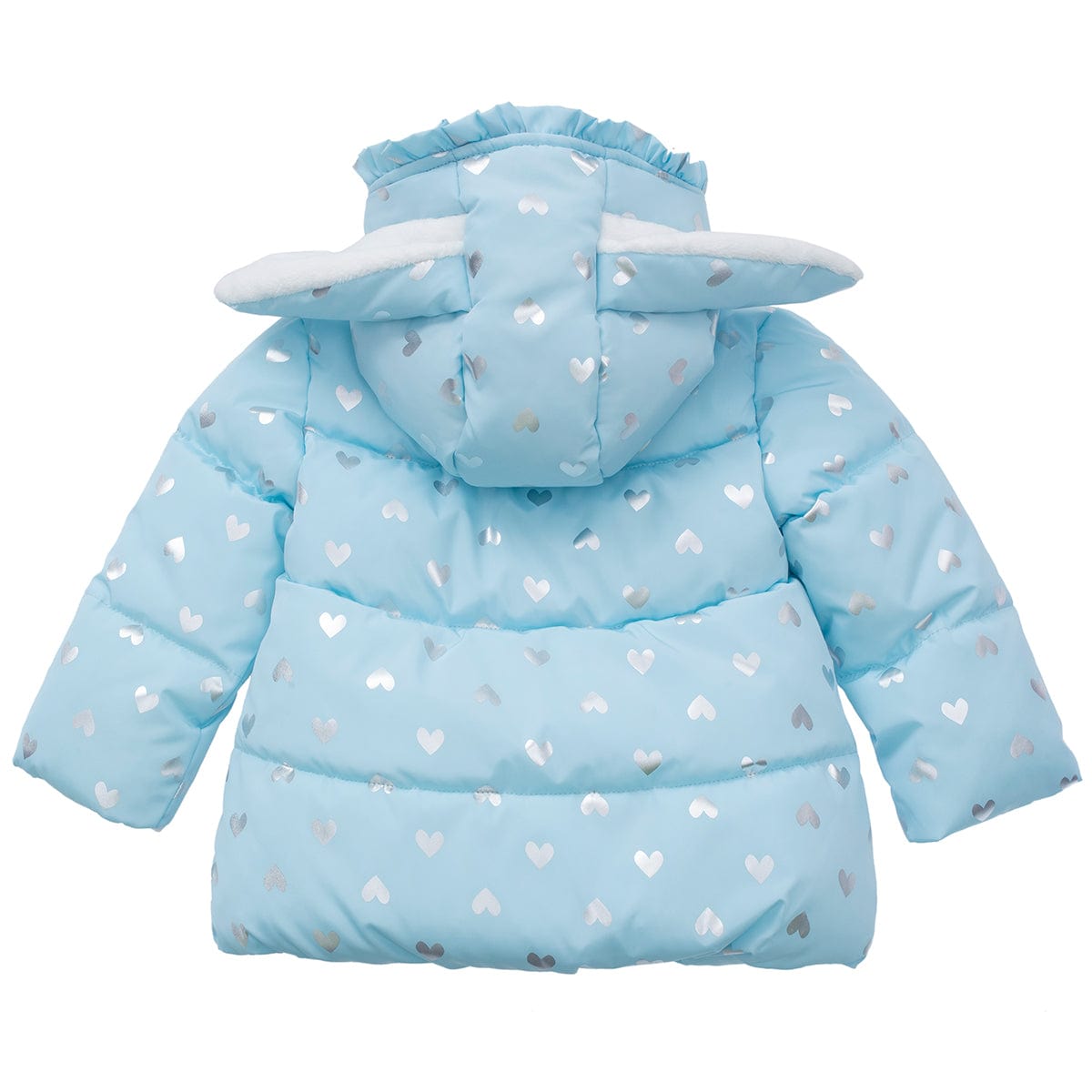 Toddler Girls' Soft Fur Hooded Puffer Jacket Baby & Toddler Outerwear Rokka & Rolla