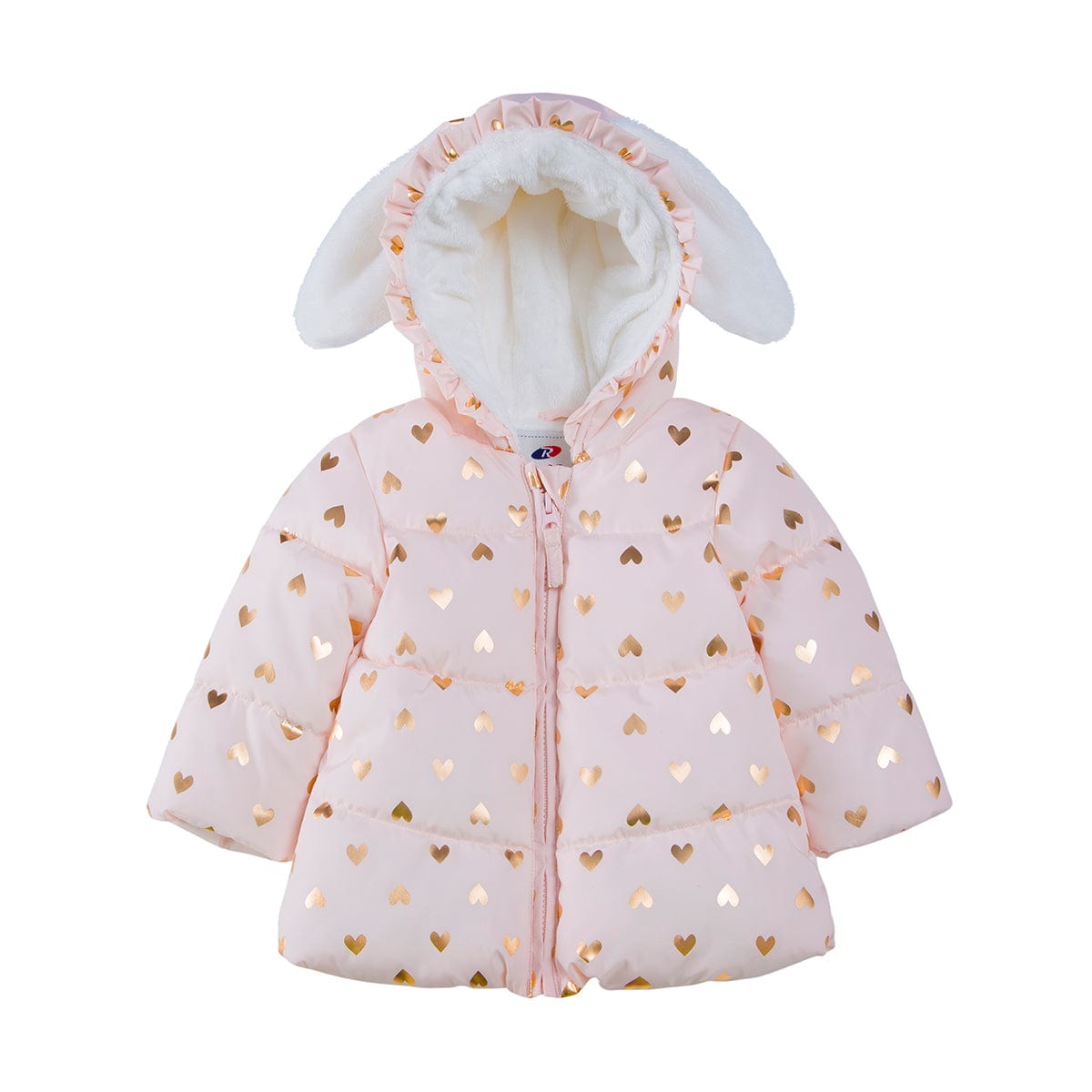 Toddler Girls' Soft Fur Hooded Puffer Jacket Baby & Toddler Outerwear Rokka & Rolla