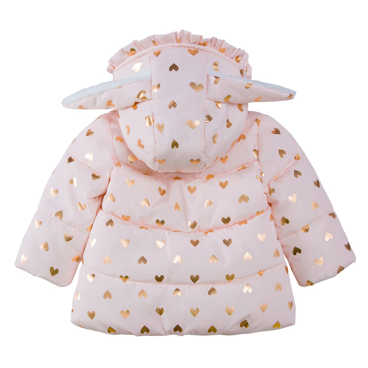 Toddler Girls' Soft Fur Hooded Puffer Jacket Baby & Toddler Outerwear Rokka & Rolla