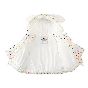 Toddler Girls' Soft Fur Hooded Puffer Jacket Baby & Toddler Outerwear Rokka & Rolla