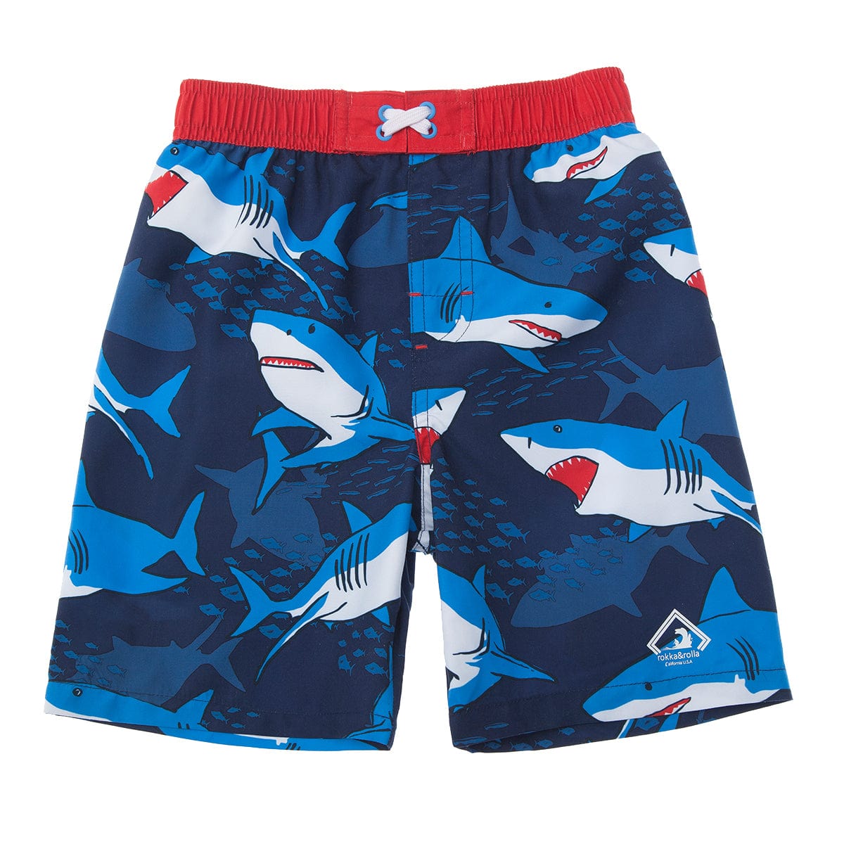 Toddlers' Mesh Lined Swim Trunks Baby & Toddler Swimwear Rokka & Rolla