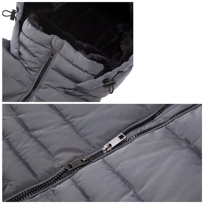 Women's Heavy Long Puffer Jacket Winter Coat Rokka & Rolla