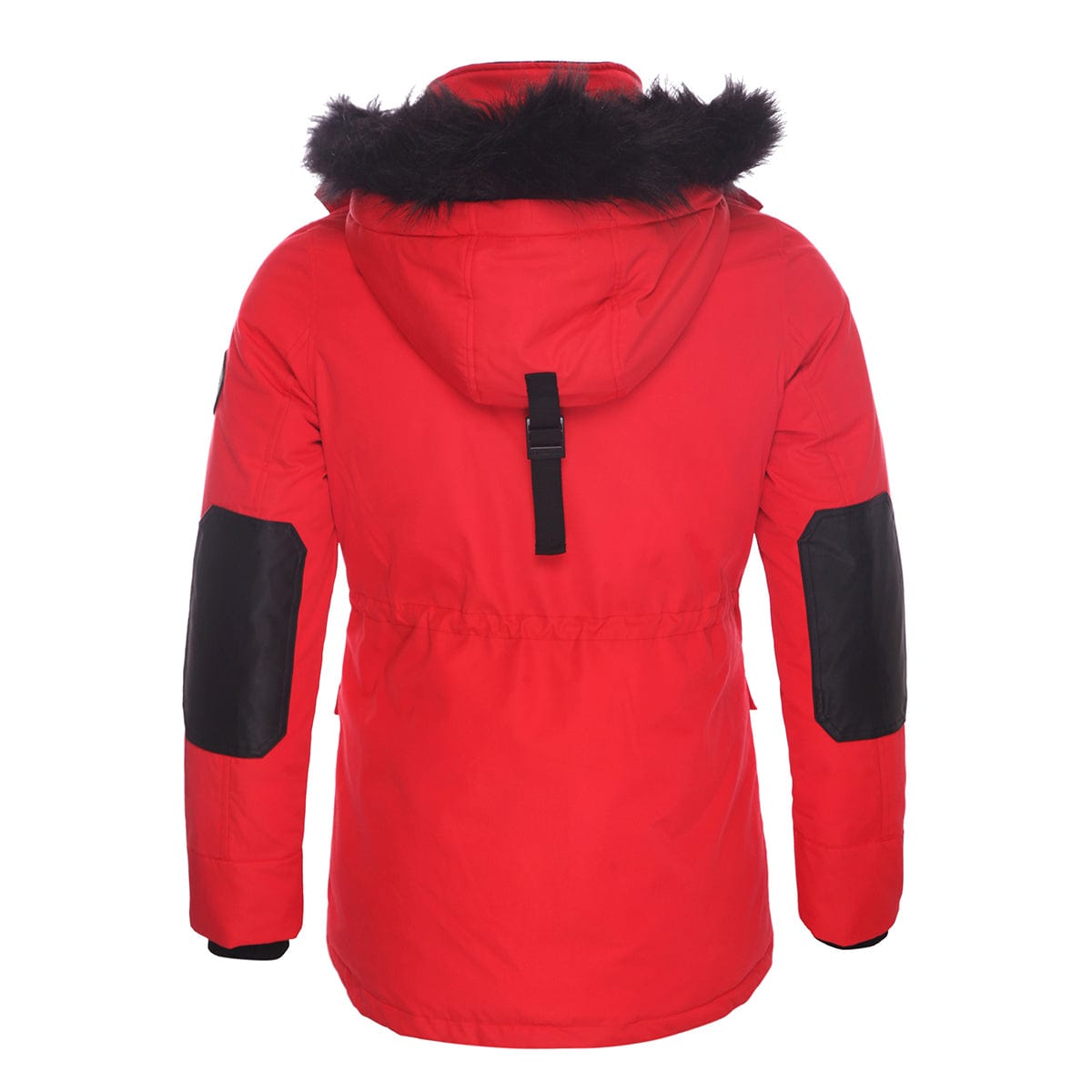 Women's Parka Jacket with Faux Fur Hood Rokka & Rolla