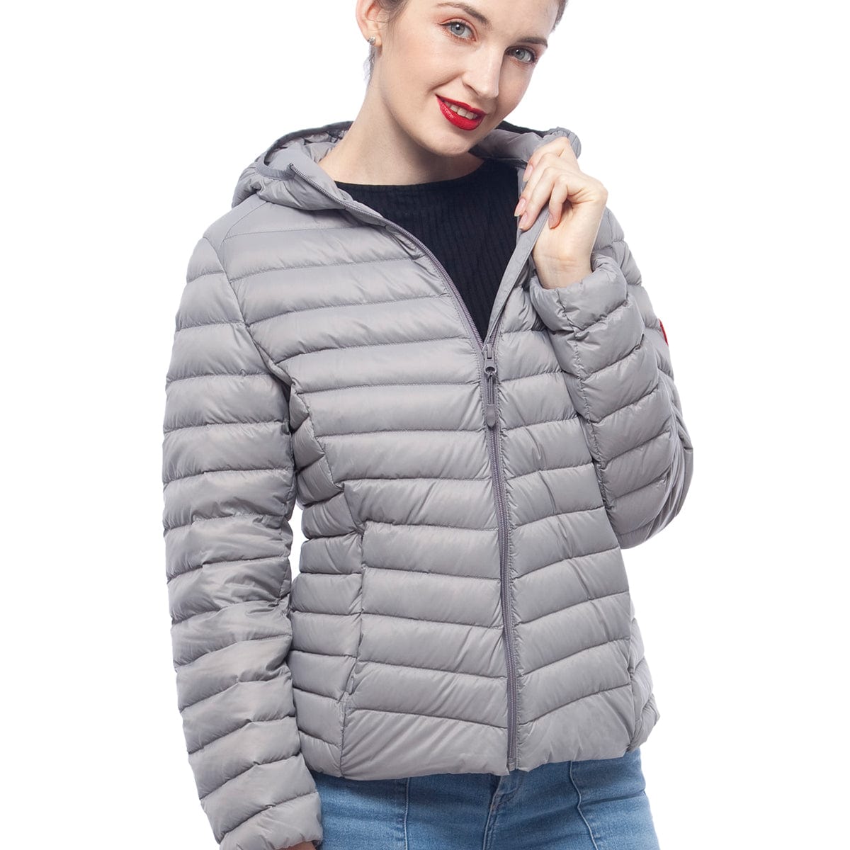 Women's Ultra Light Packable Down Puffer Jacket Rokka & Rolla