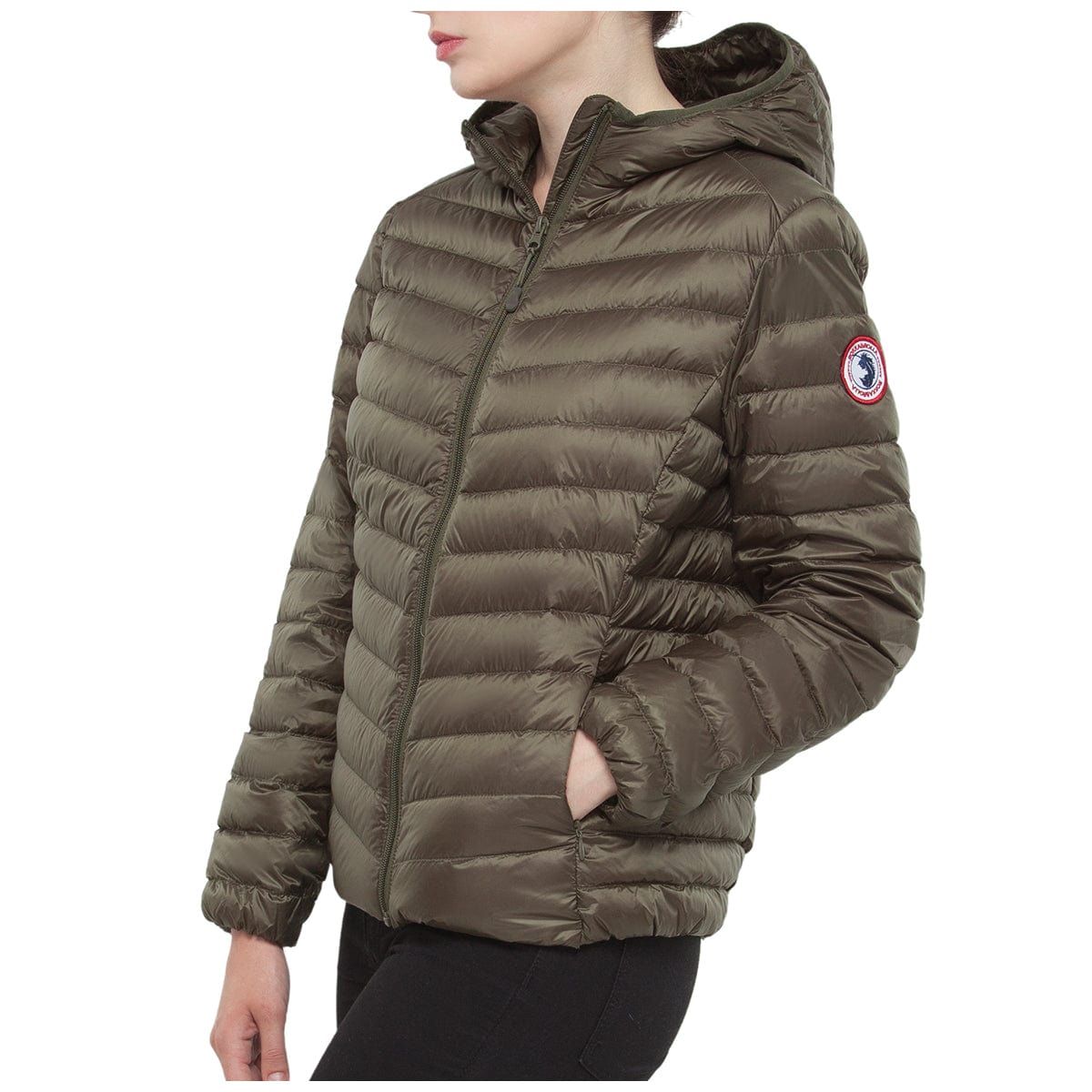 Women's Ultra Light Packable Down Puffer Jacket Rokka & Rolla