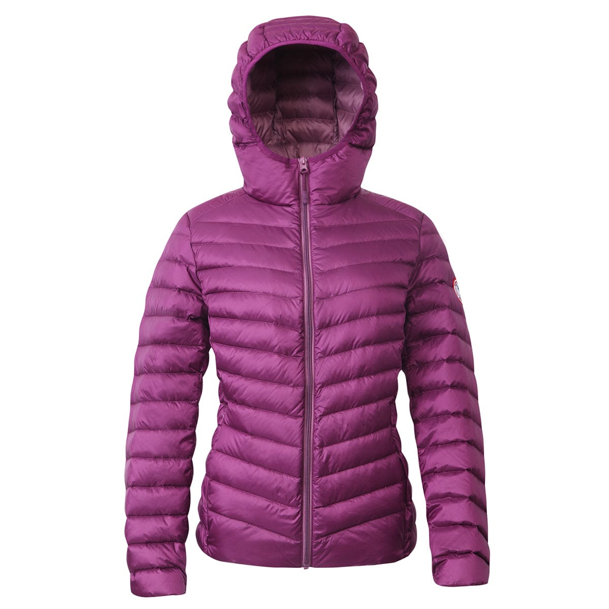 Women's Ultra Light Packable Down Puffer Jacket S (4-6) / Grape Juice Rokka & Rolla