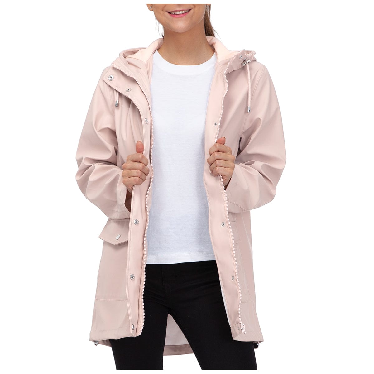 Women's Waterproof Rubber Slicker Rain Jacket Rain Suits Rokka & Rolla